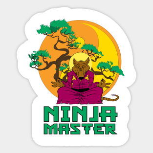 Ninja Master Sticker